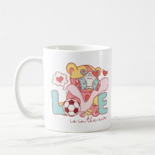 Taza De Café El amor está en el aire
