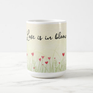 Taza De Café El amor está en flor