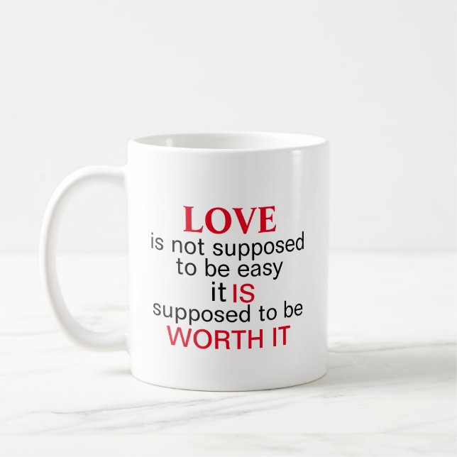 Taza De Café El amor expresivo es... (Izquierda)