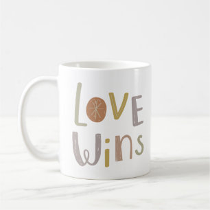 Taza De Café el amor gana