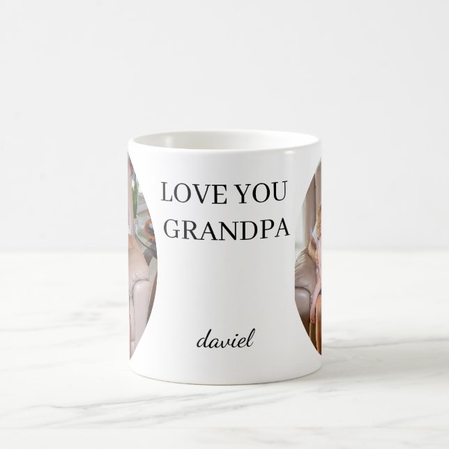 Taza De Café El amor interminable de abuelo (Centro)