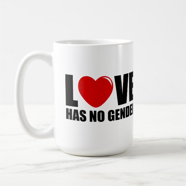 Taza De Café El amor no tiene género (Izquierda)