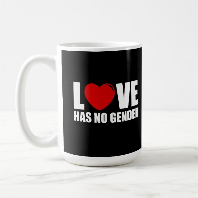 Taza De Café El amor no tiene género (Izquierda)