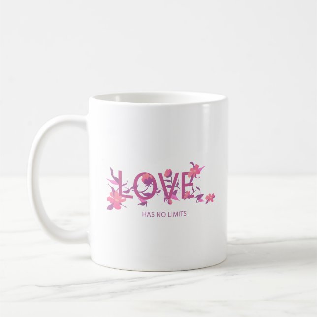 Taza De Café el amor no tiene límites (Izquierda)