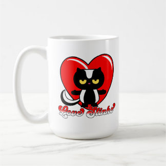 Taza De Café El amor retro apesta