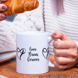 Taza De Café El amor se produce para siempre Mug
