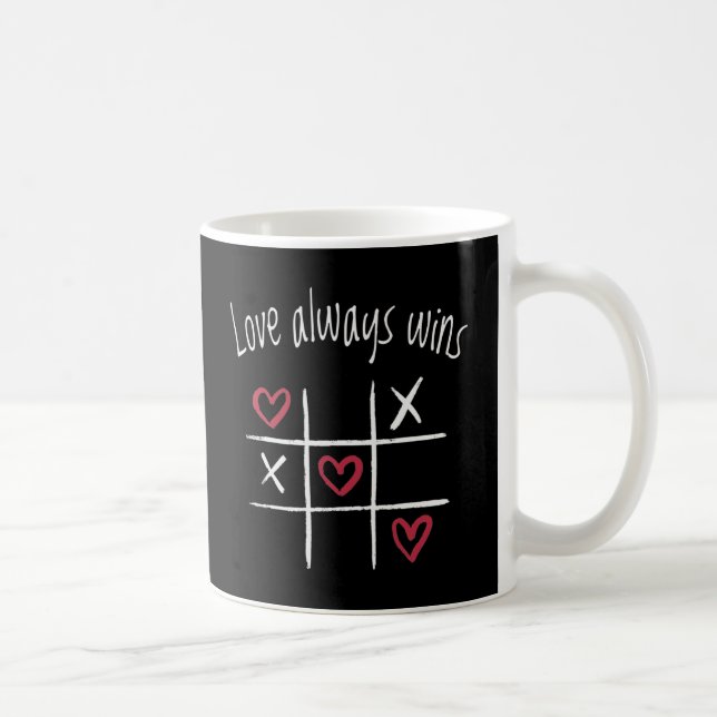 Taza De Café El amor siempre gana (Derecha)