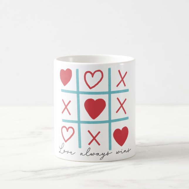 Taza De Café El amor siempre gana (Centro)