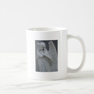 Taza De Café El ángel está triste debido a algo que usted lo