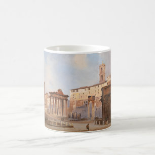 Taza De Café El antiguo Foro Romano (de Ippolito Caffi)