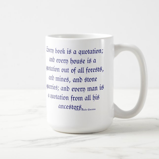 Taza De Café El árbol de familia (Derecha)