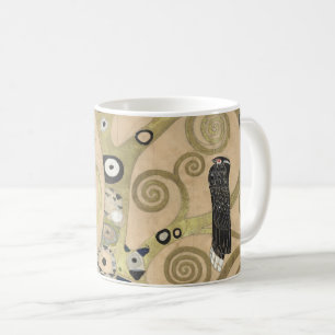 Taza De Café El Árbol de la Vida, pintura al óleo de Gustav Kli