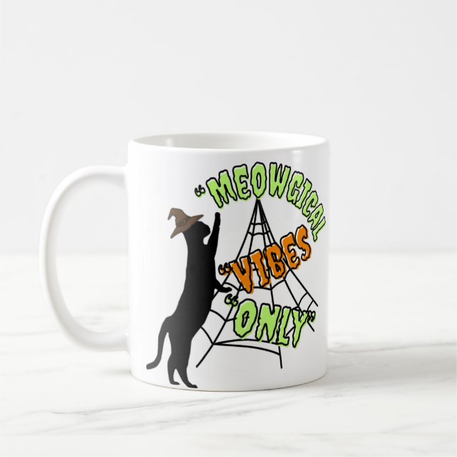 Taza De Café El árbol dios mío, Halloween (Izquierda)