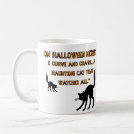 Taza De Café El árbol dios mío, Halloween