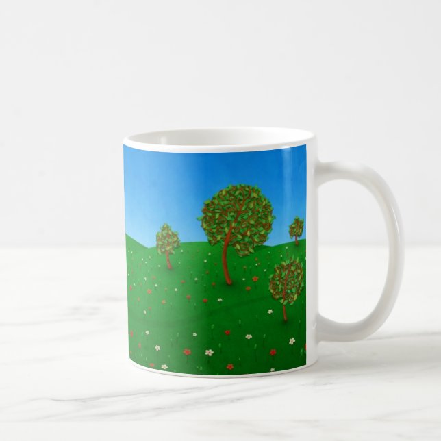 Taza De Café El árbol que viaja (Derecha)