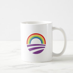 Taza De Café El arcoiris de Obama