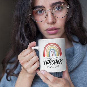 Taza De Café El arcoiris más grande del mundo