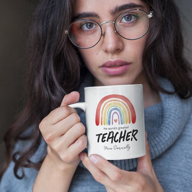Taza De Café El arcoiris más grande del mundo (Subido por el creador)