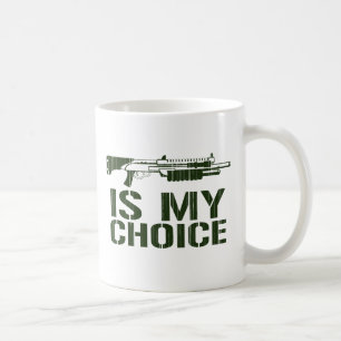 Taza De Café El arma del tiro es mi opción