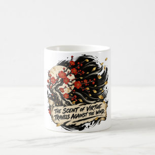 Taza De Café El aroma de la virtud viaja contra el viento