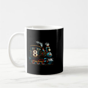 Taza De Café El arte colorido divertido atrae a pintores de árb