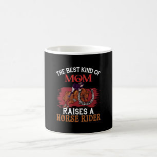Taza De Café El Arte De Caballo Es El Mejor Tipo De Mamá