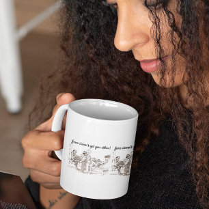 Taza De Café El arte de jazz band jazz no te consigue tampoco