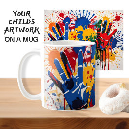 Taza De Café El Arte De Tus Hijos Es Una Especie Personalizada