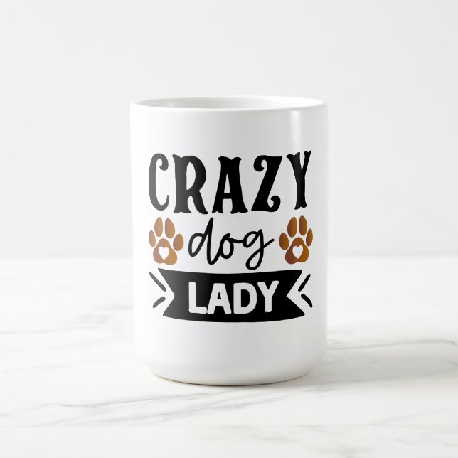 Taza De Café El arte del perro positivo | Cita motivacional (Centro)