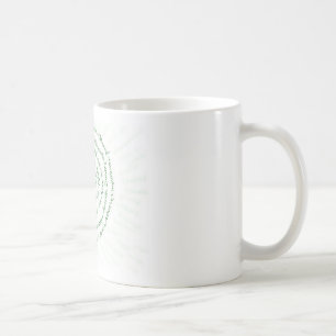 Taza De Café El arte del zen "vibra sus bendiciones "