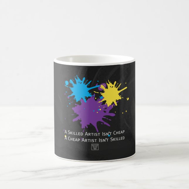 Taza De Café El arte no es barato (Centro)