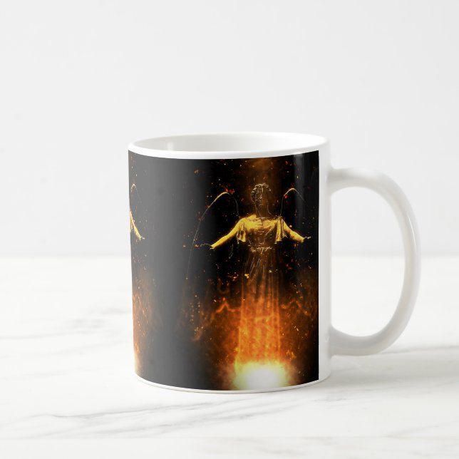 Taza De Café El ascenso de las llamas (Derecha)