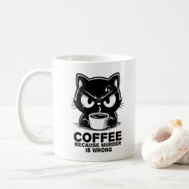 Taza De Café El asesinato está mal