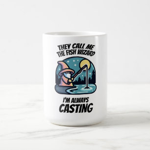 Taza De Café El asistente para peces - Siempre moldeando