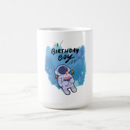 Taza De Café El Astronauta de Cumpleaños