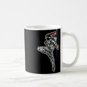 Taza De Café El astronauta Muay Thai Boxing Karate Kickboxing