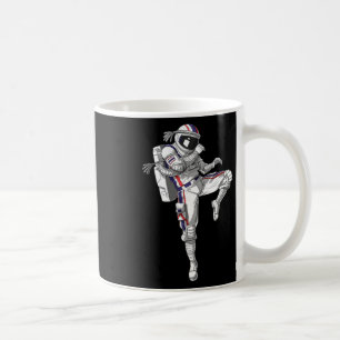 Taza De Café El astronauta Muay Thai Boxing Karate Kickboxing M