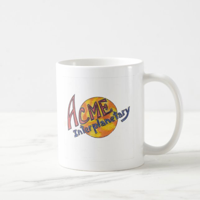 Taza De Café El atraco interplanetario ACME (Derecha)