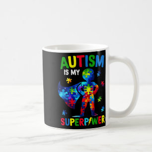 Taza De Café El autismo es un superpoder conciencia de autismo