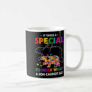Taza De Café El autismo requiere una mamá especial que escuche