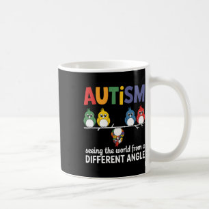 Taza De Café El Autismo Viendo El Mundo Desde Un Ángulo Diferen