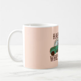 Taza De Café El autobús mágico: La felicidad solo es real cuand