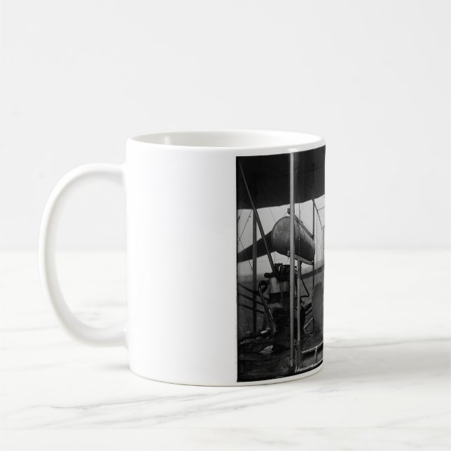 Taza De Café El avión Wright Brothers  (Izquierda)