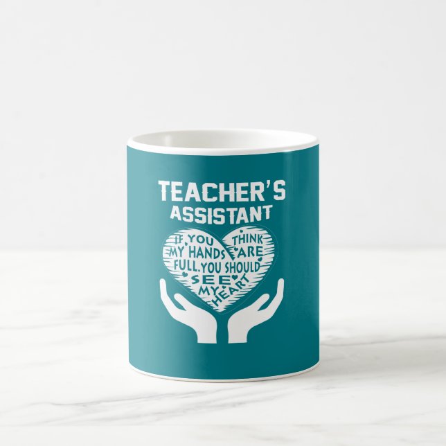 Taza De Café El ayudante del profesor (Centro)
