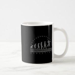 Taza De Café El Badminton Evolutions Retro Shuttle Hombres Badm