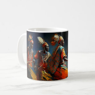 Taza De Café El baile de los masái, África