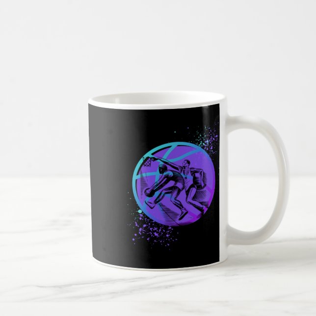 Taza De Café El Baloncesto Está En Juego (Derecha)