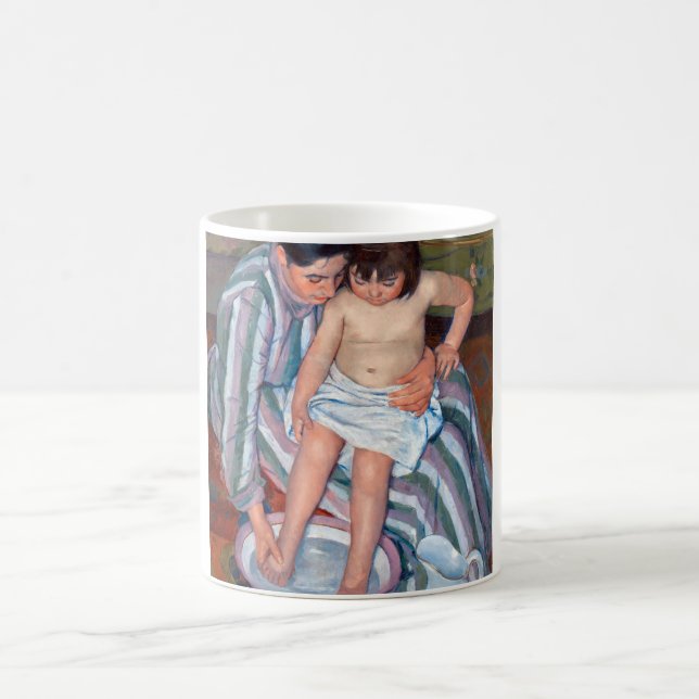 Taza De Café El baño del niño, Mary Cassatt (Centro)