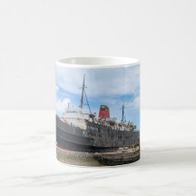 El barco abandonado TSS Duke of Lancaster