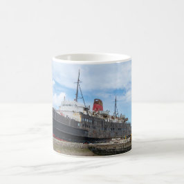 Taza De Café El barco abandonado TSS Duke of Lancaster